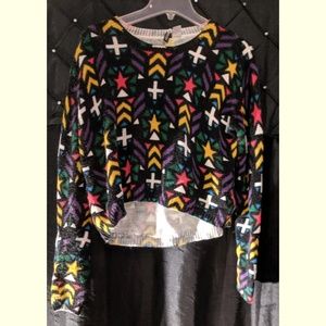 Dividend Cropped Sweater